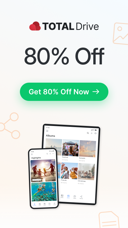 Total Drive Cloud Storage Promo