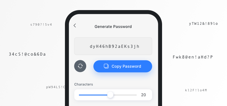 Random Generated Secure Password