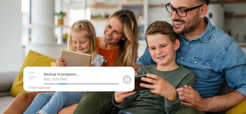 Cloud Storage Seamless Backup