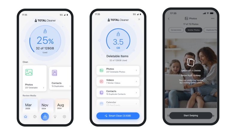 Total Cleaner on iPhone - Clean Storage Space
